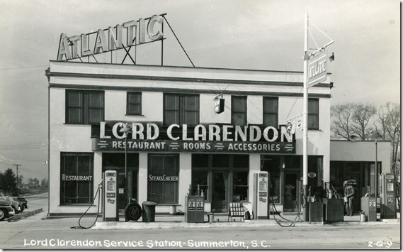 gas station SC 1960