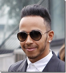 lewis hamilton hair