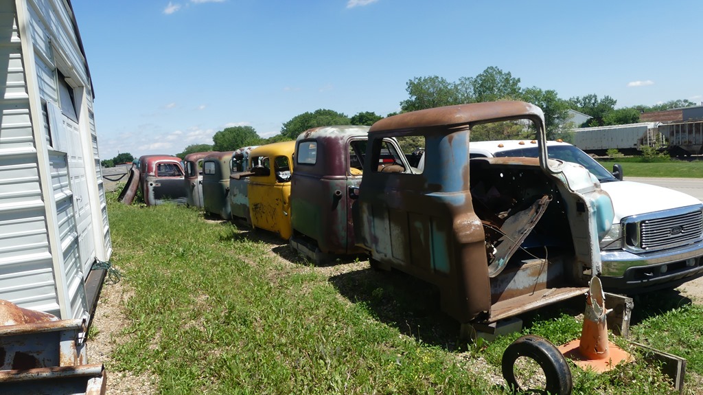 On the Side of the Road–Vintage Chevy Pickup Parts