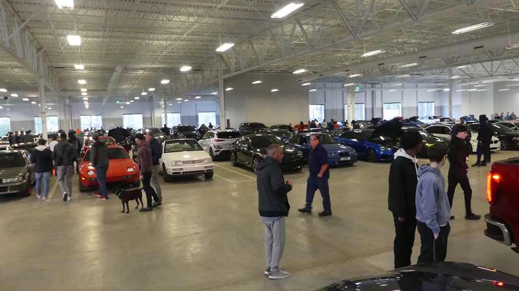 Cars and Coffee in Cary, NC