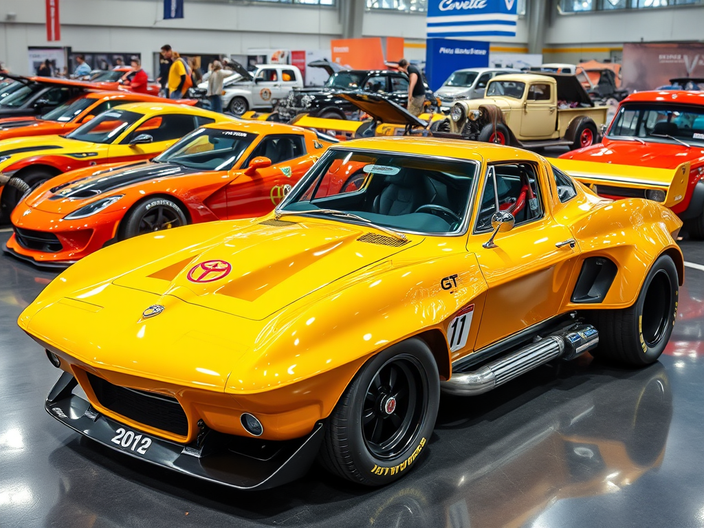 Some of the Cars on display at&nbsp;PRI2025